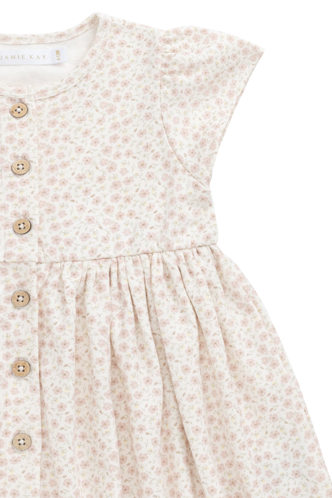 Organic Cotton Dahlia Dress - Penelope Rose Small Childrens Dress from Jamie Kay Australia