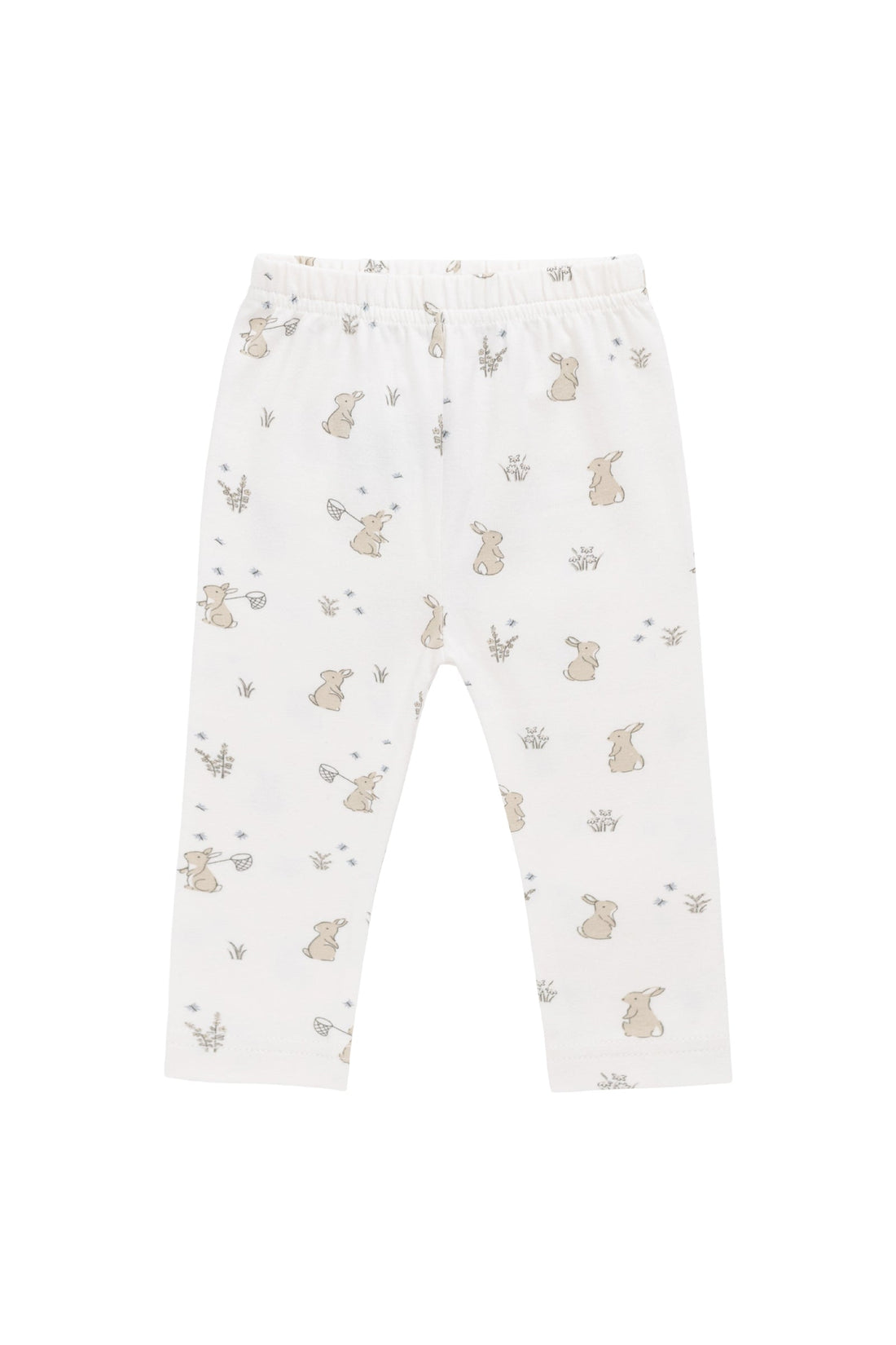 Organic Cotton Everyday Legging - Lapin Jardin Childrens Legging from Jamie Kay Australia