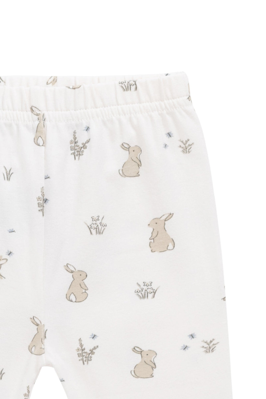 Organic Cotton Everyday Legging - Lapin Jardin Childrens Legging from Jamie Kay Australia