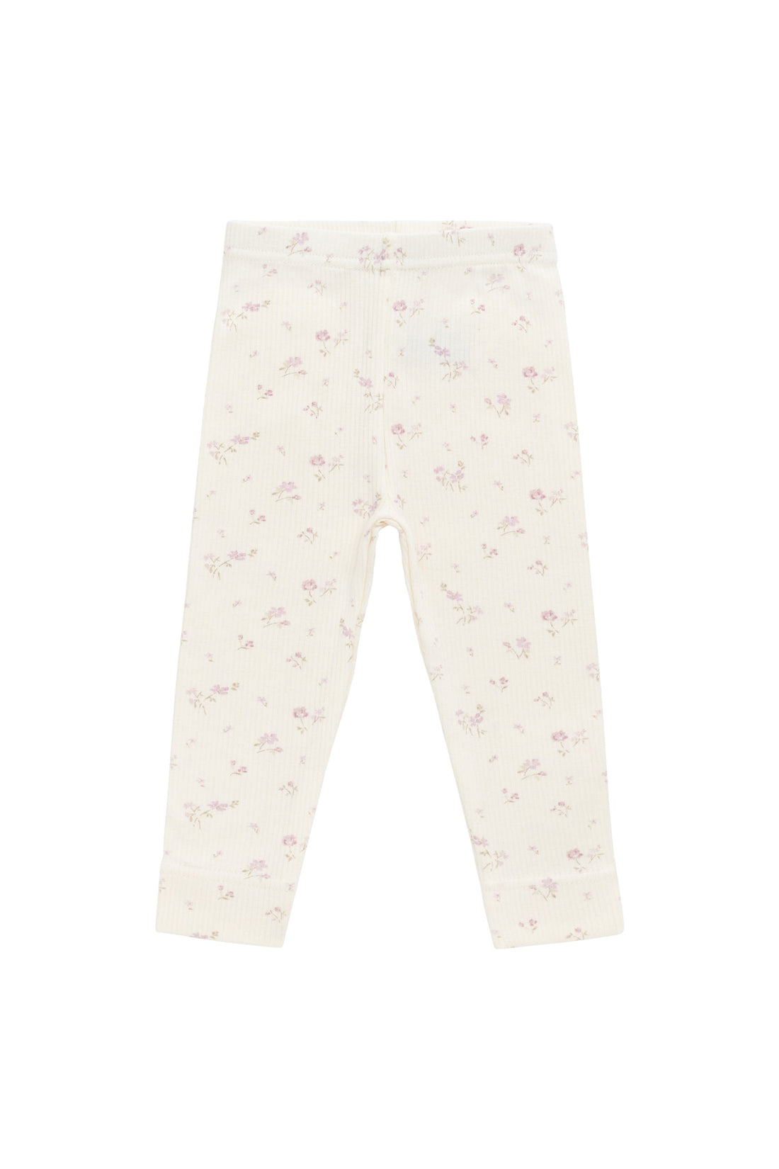 Organic Cotton Fine Rib Everyday Legging - Caroline Egret Childrens Legging from Jamie Kay Australia