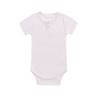Organic Cotton Modal Darcy Rib Tee Bodysuit - Cassia Childrens Bodysuit from Jamie Kay Australia
