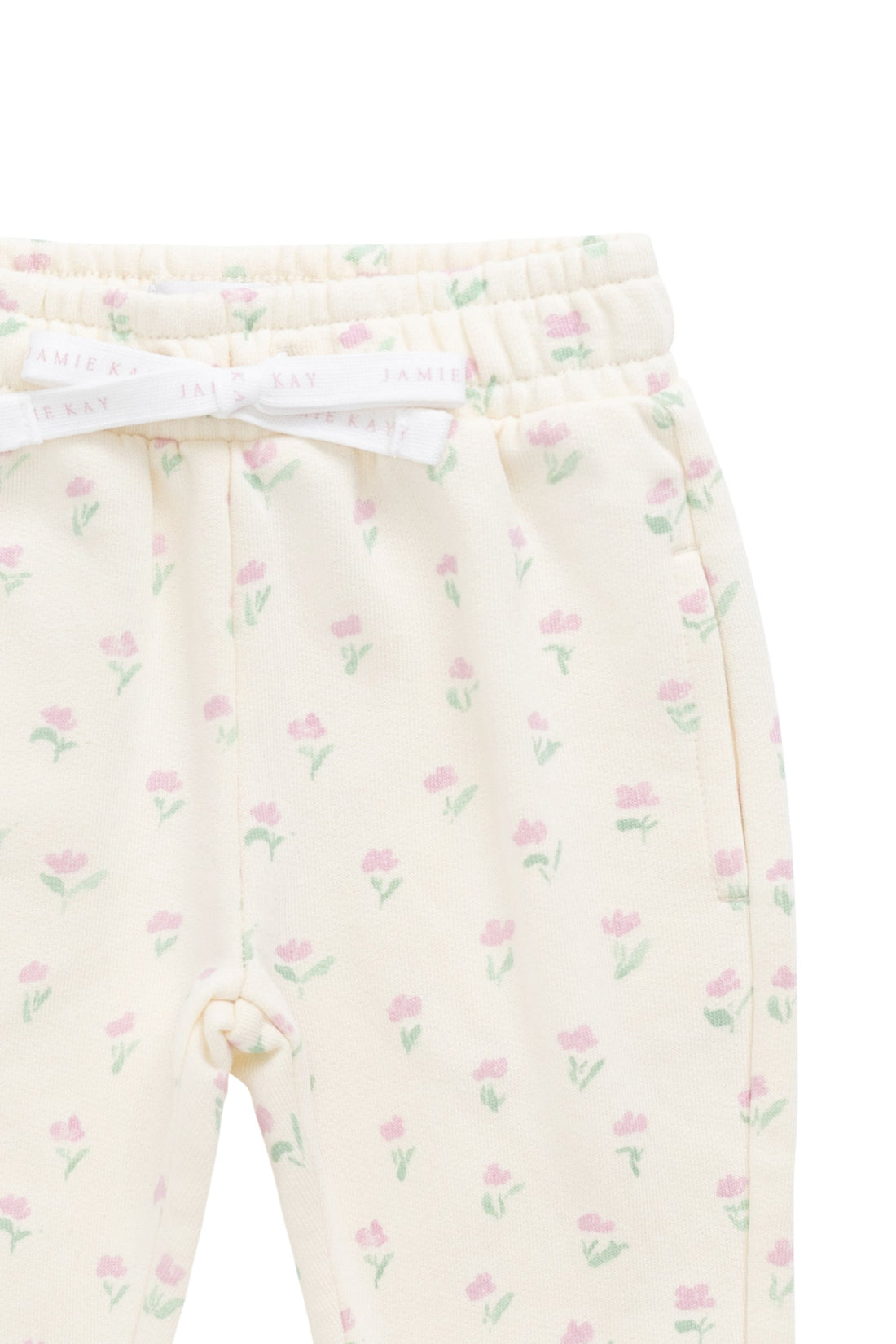 Organic Cotton Monroe Track Pant - Lila Pink Childrens Sweatshirting from Jamie Kay Australia