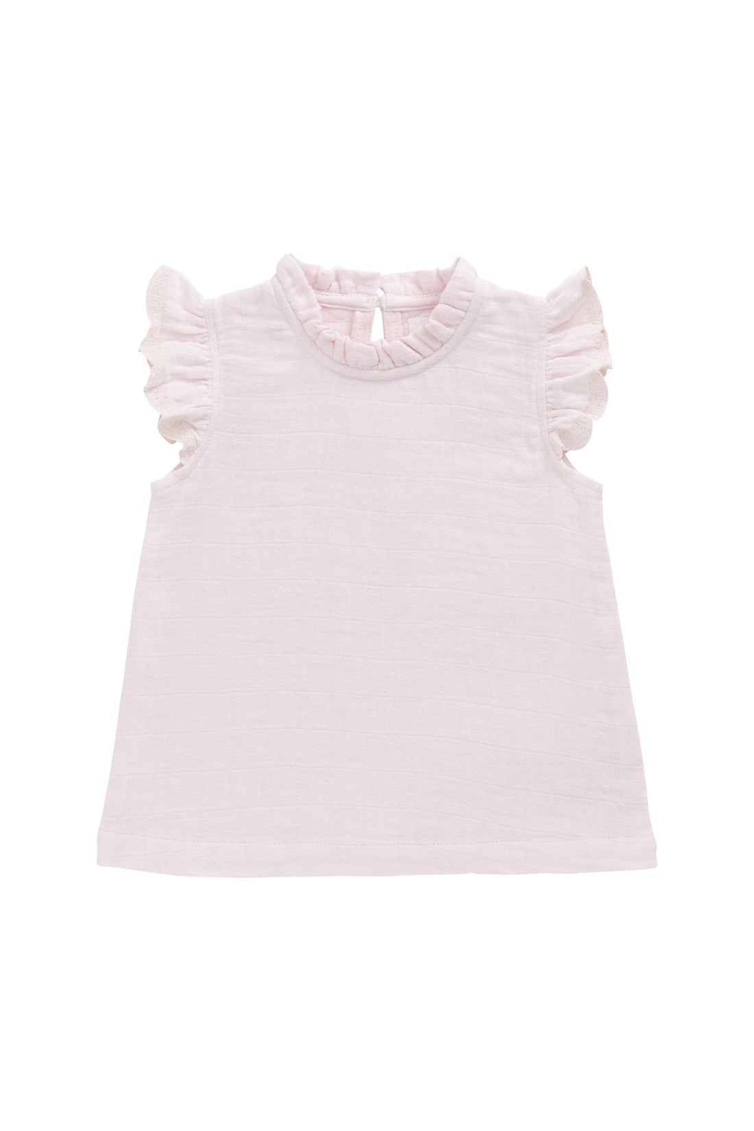 Organic Cotton Muslin Edith Top - Cassia Childrens Top from Jamie Kay Australia