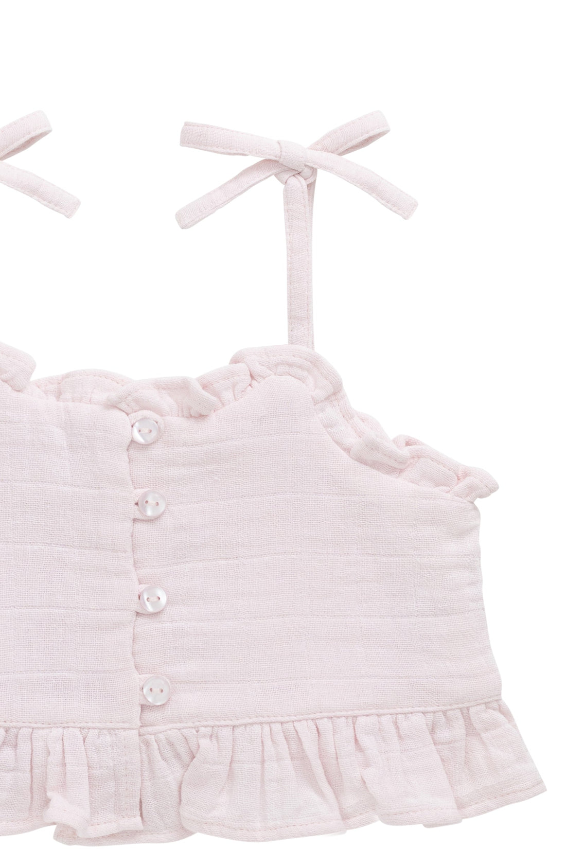 Organic Cotton Muslin Mirabel Top - Cassia Childrens Top from Jamie Kay Australia