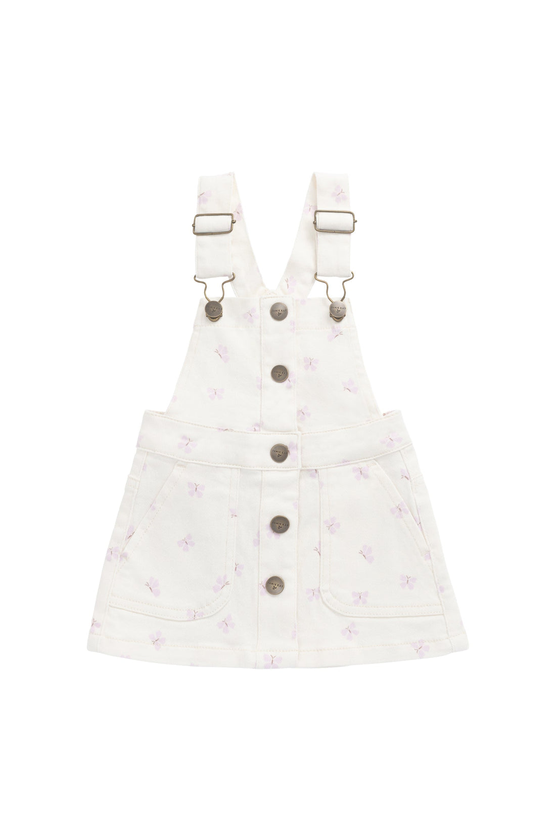 Vintage Overall Dress - Parchment Jamie's Atrium Childrens Overall from Jamie Kay Australia