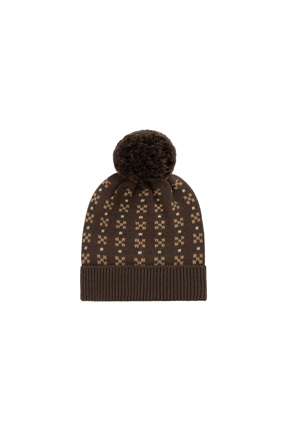 Bertie Hat - Fairisle Desert Palm Childrens Hat from Jamie Kay Australia