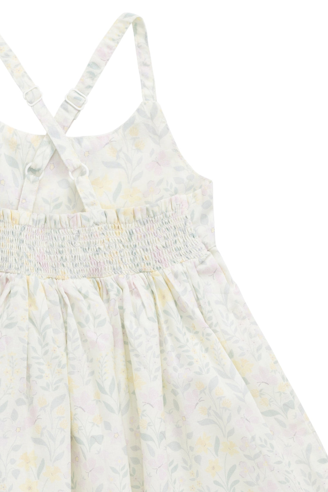 Organic Cotton Pippa Dress - Daphne Egret Childrens Dress from Jamie Kay Australia