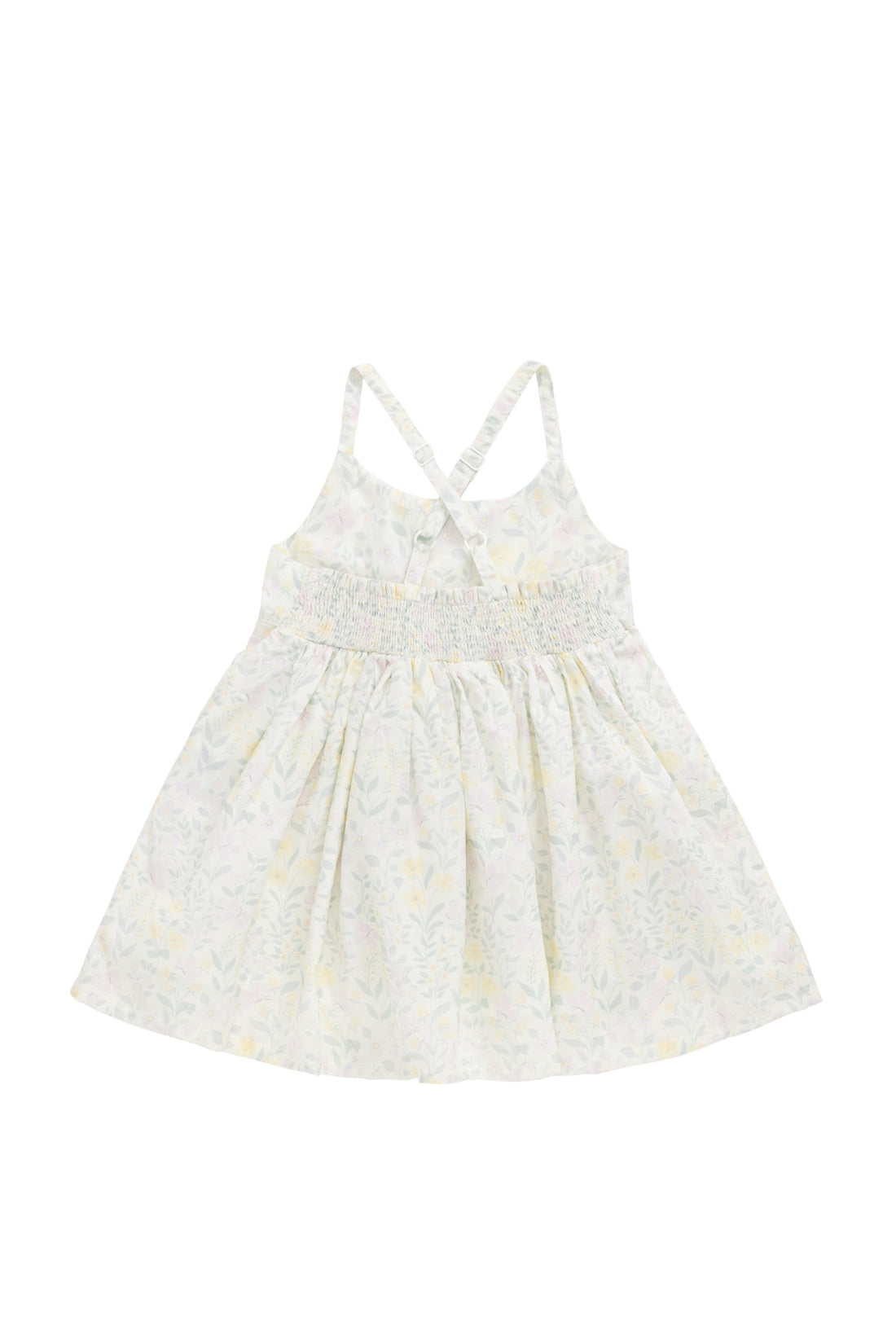 Organic Cotton Pippa Dress - Daphne Egret Childrens Dress from Jamie Kay Australia