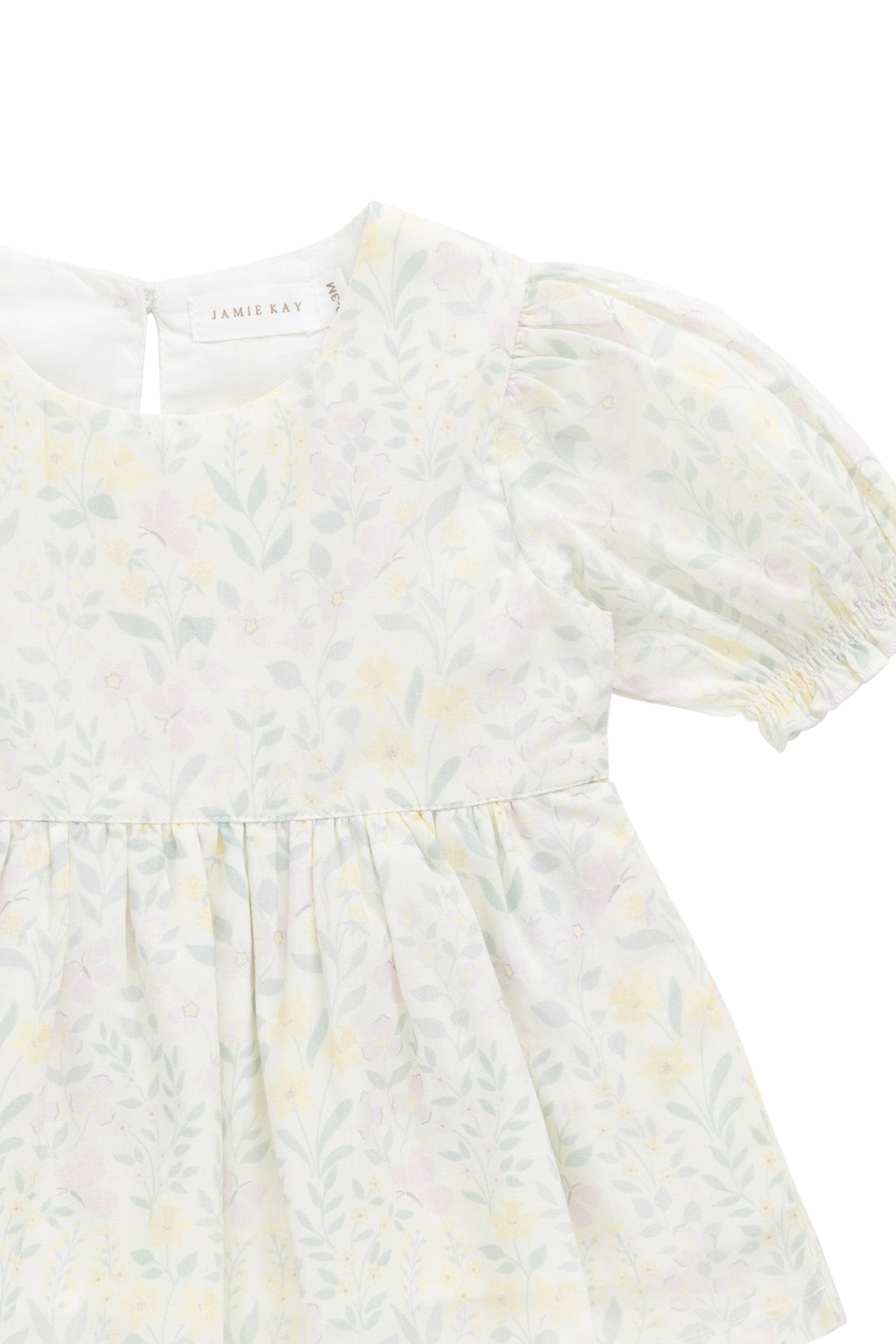 Organic Cotton Samara Top - Daphne Egret Childrens Top from Jamie Kay Australia