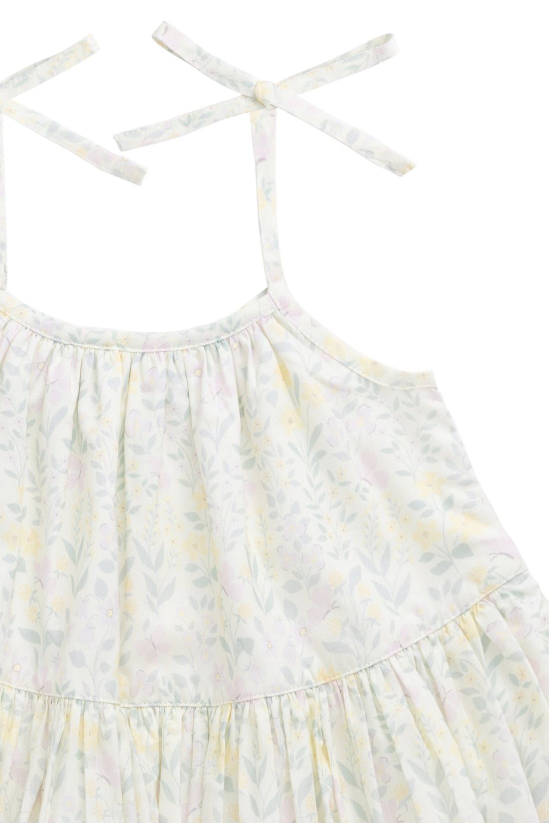 Organic Cotton Winnie Dress - Daphne Egret Childrens Dress from Jamie Kay Australia