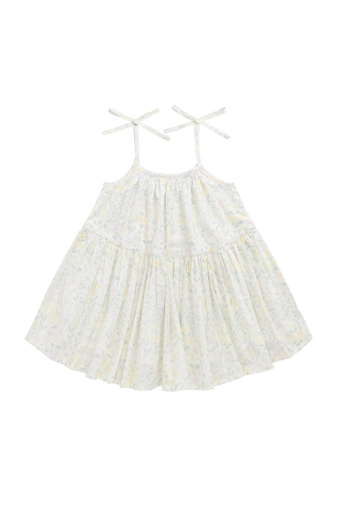 Organic Cotton Winnie Dress - Daphne Egret Childrens Dress from Jamie Kay Australia