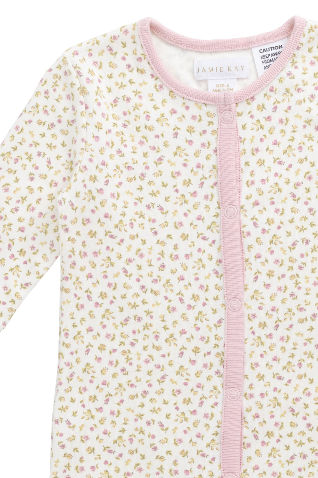 Organic Cotton Maple Onepiece - Pippa Pink Childrens Onepiece from Jamie Kay Australia