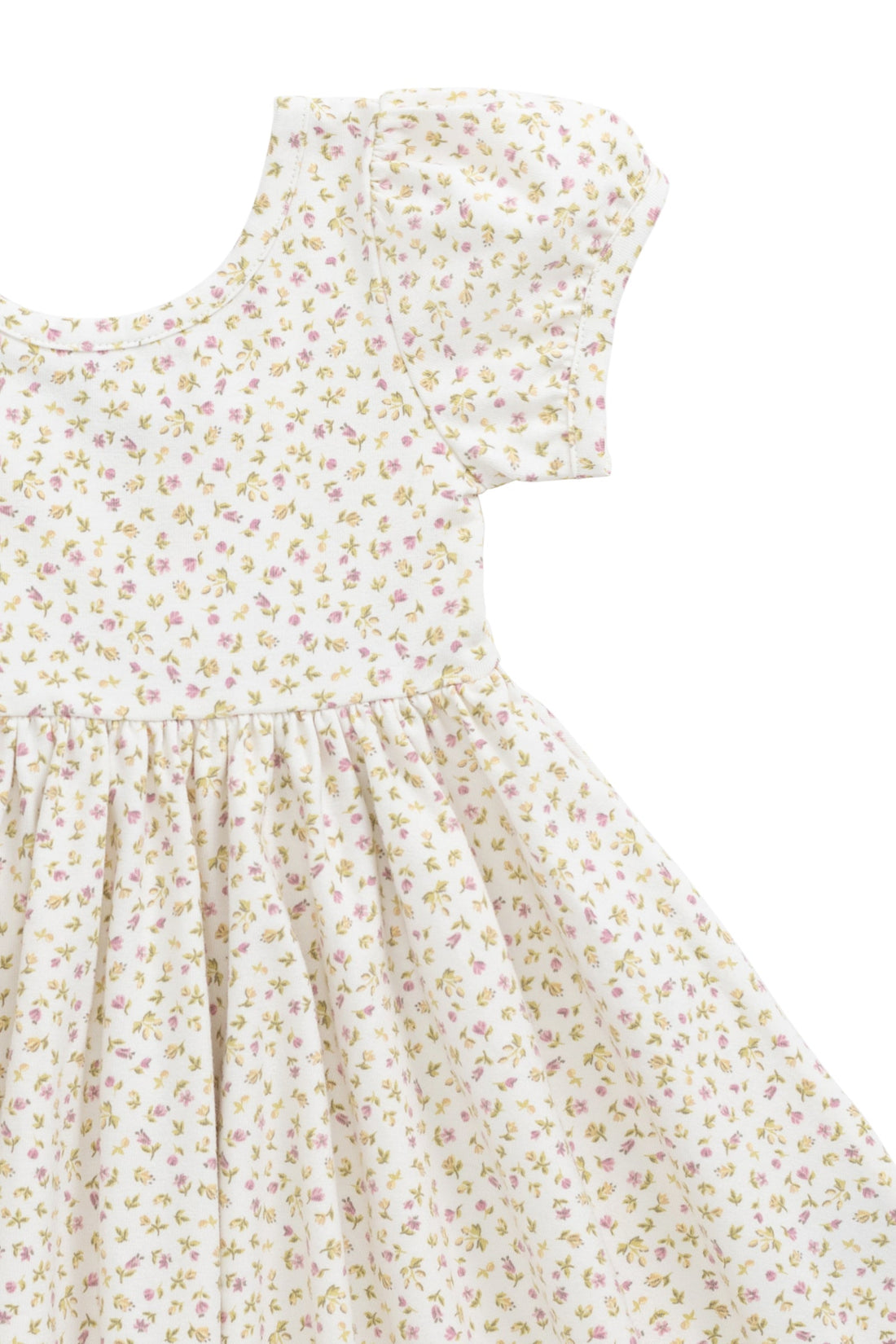 Organic Cotton Meadow Dress - Pippa Pink Childrens Dress from Jamie Kay Australia