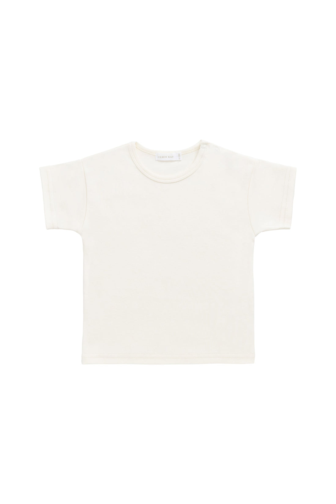 Pima Cotton Hunter Tee - Cloud Childrens Top from Jamie Kay Australia