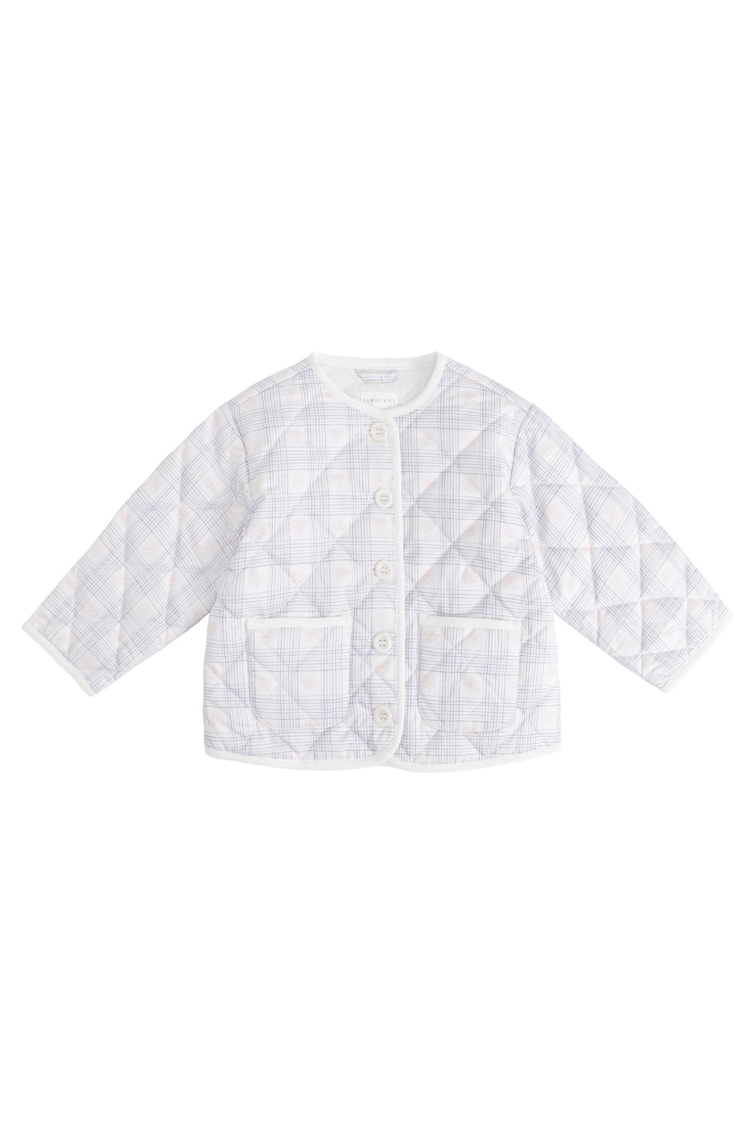 Ariel Jacket - Marguerite Egret Childrens Jacket from Jamie Kay Australia