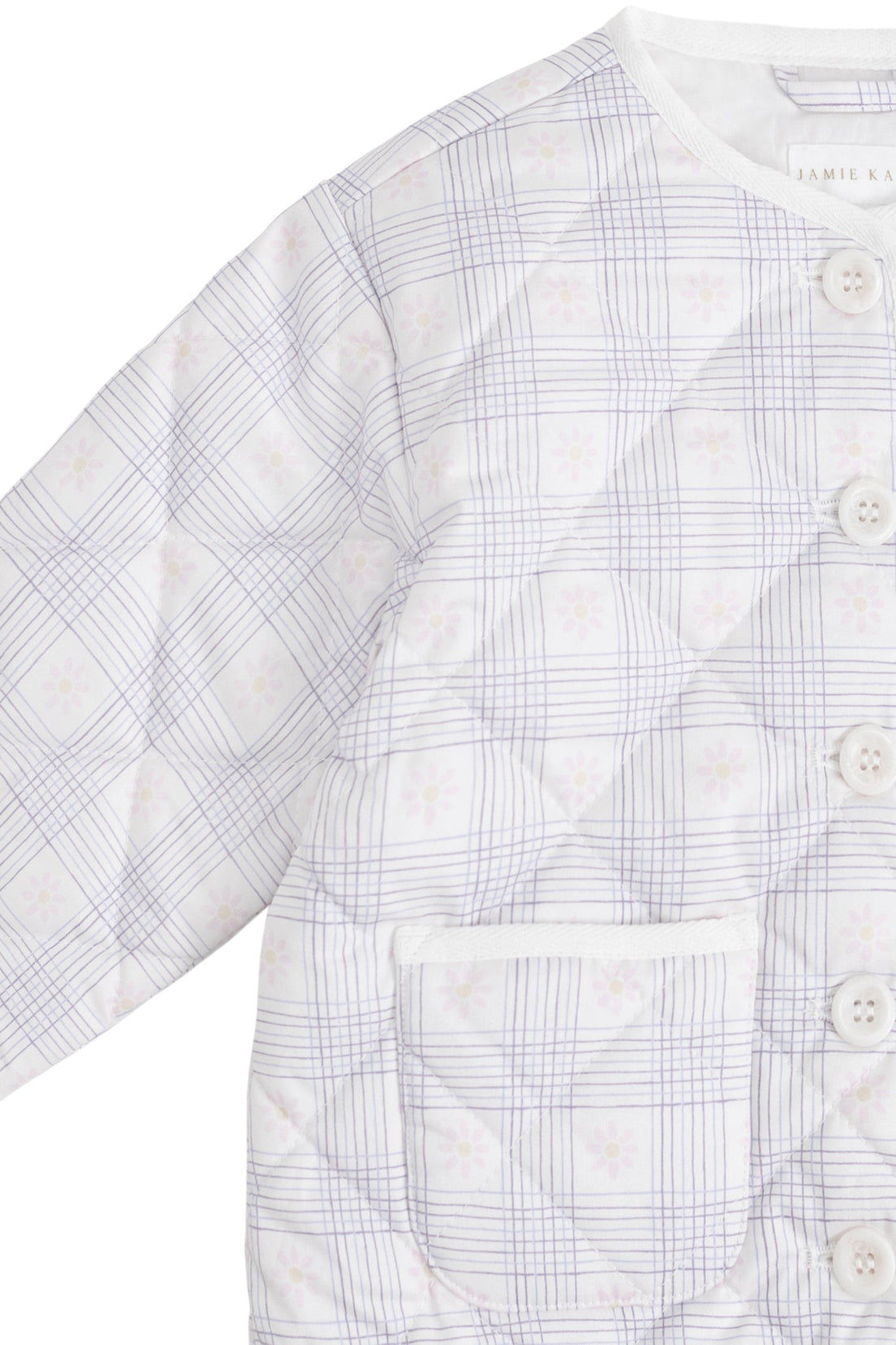 Ariel Jacket - Marguerite Egret Childrens Jacket from Jamie Kay Australia