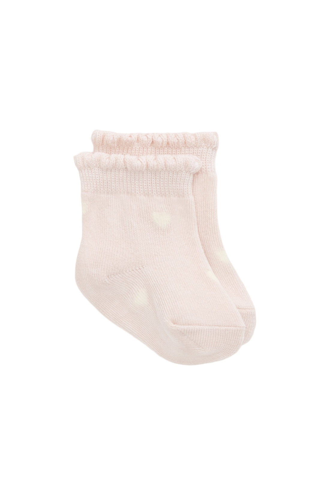 Mirabel Sock - Petite Heart Morganite Childrens Sock from Jamie Kay Australia
