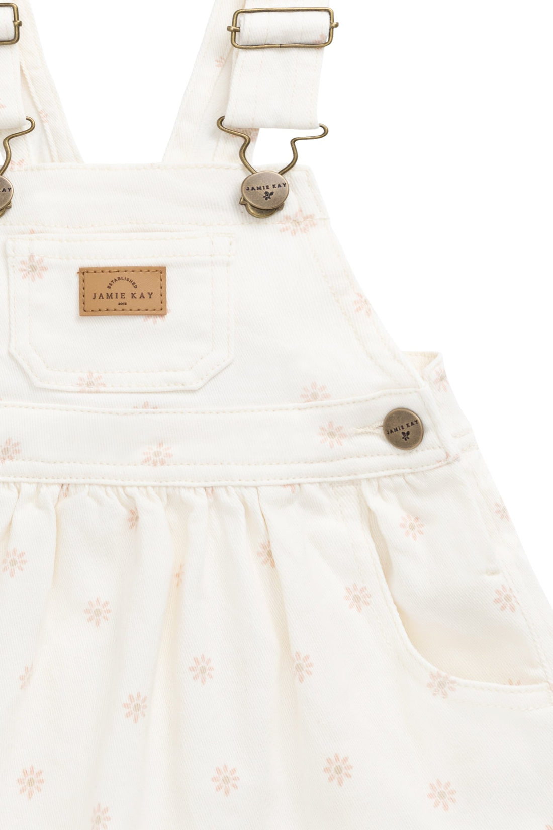 Norah Overall Dress - Margaux Tofu Childrens Overall from Jamie Kay Australia