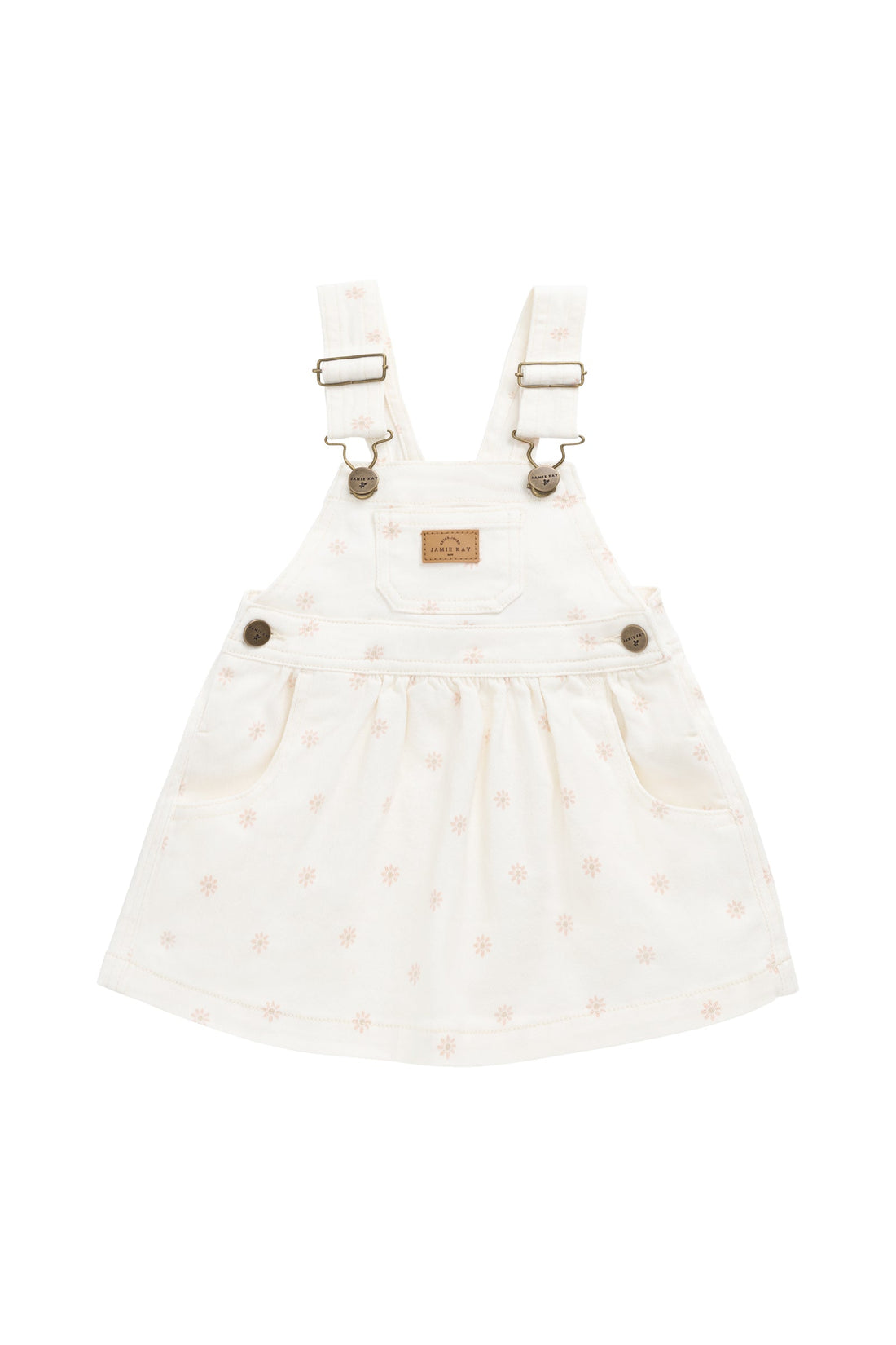 Norah Overall Dress - Margaux Tofu Childrens Overall from Jamie Kay Australia