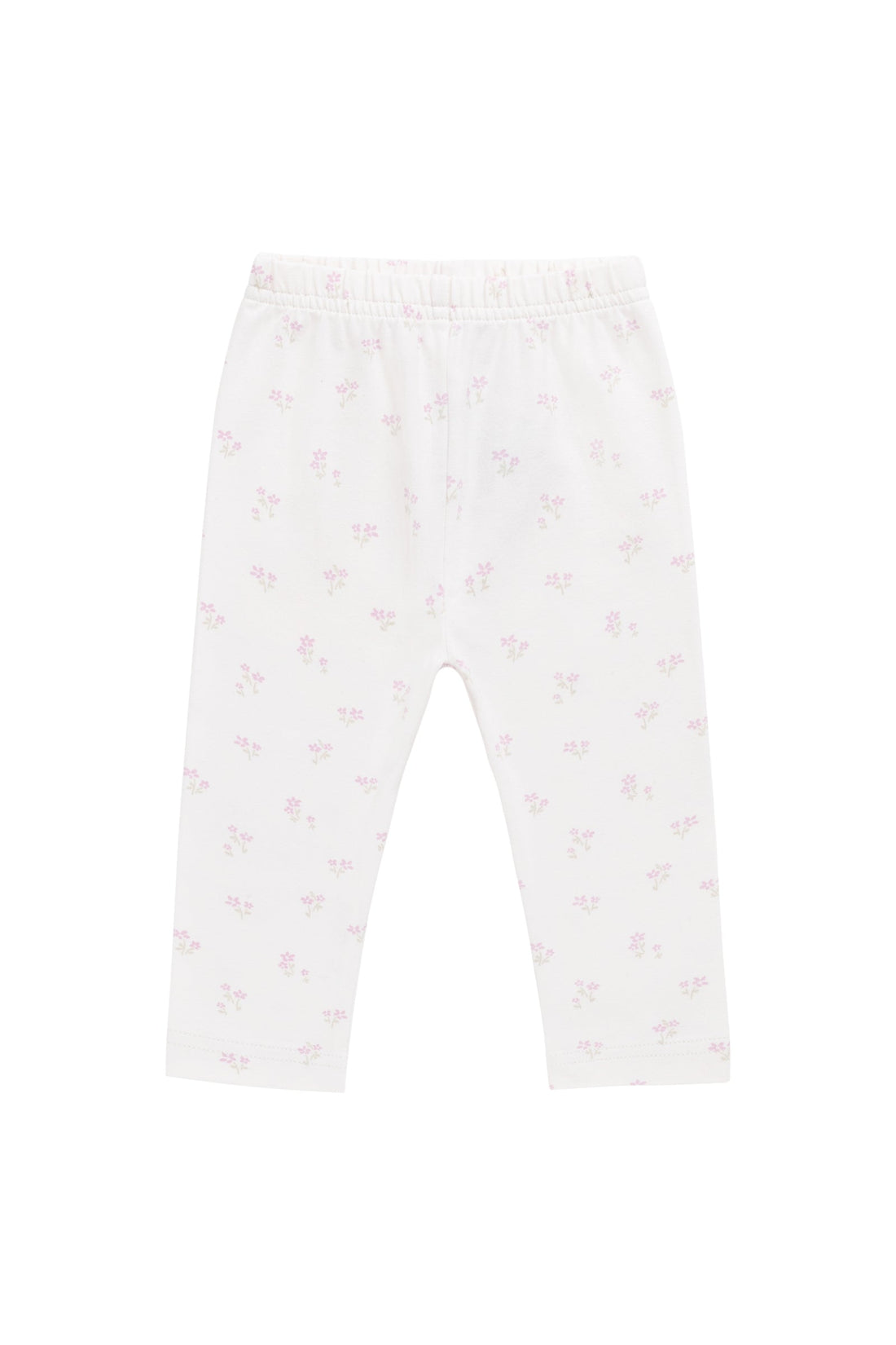 Organic Cotton Everyday Legging - Pauline Pink Childrens Legging from Jamie Kay Australia