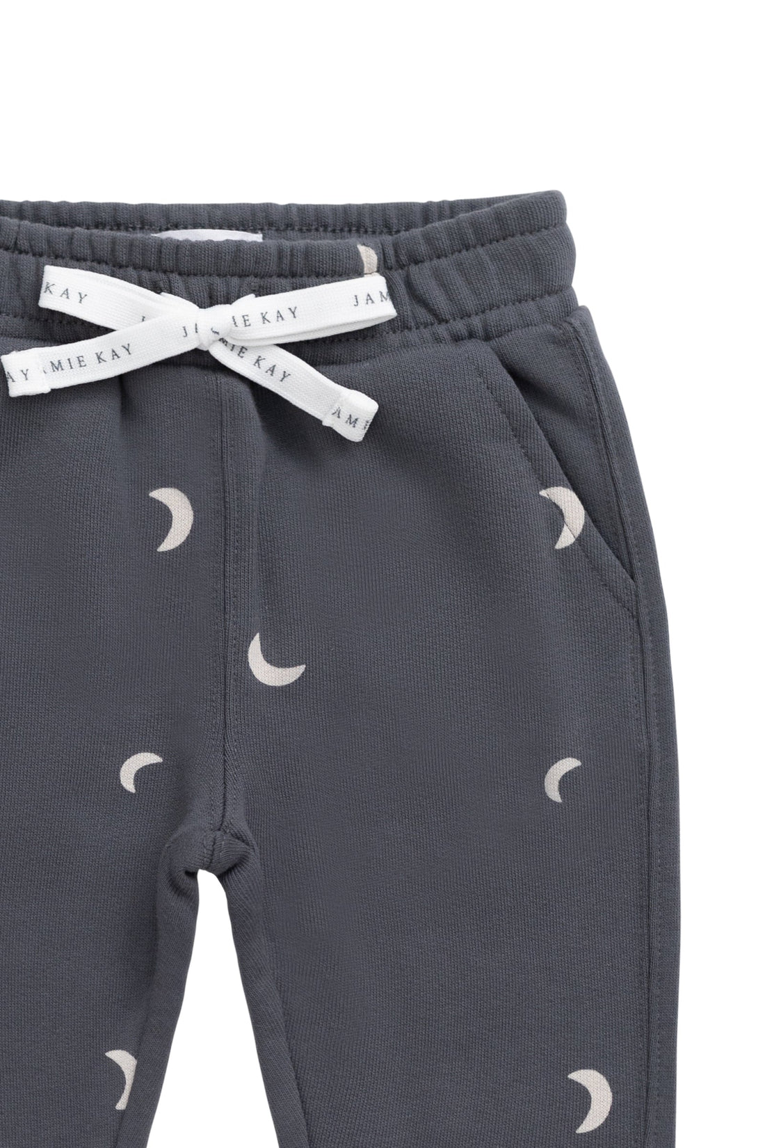 Organic Cotton Jalen Track Pant - Crescent Moon Icelandic Childrens Pant from Jamie Kay Australia