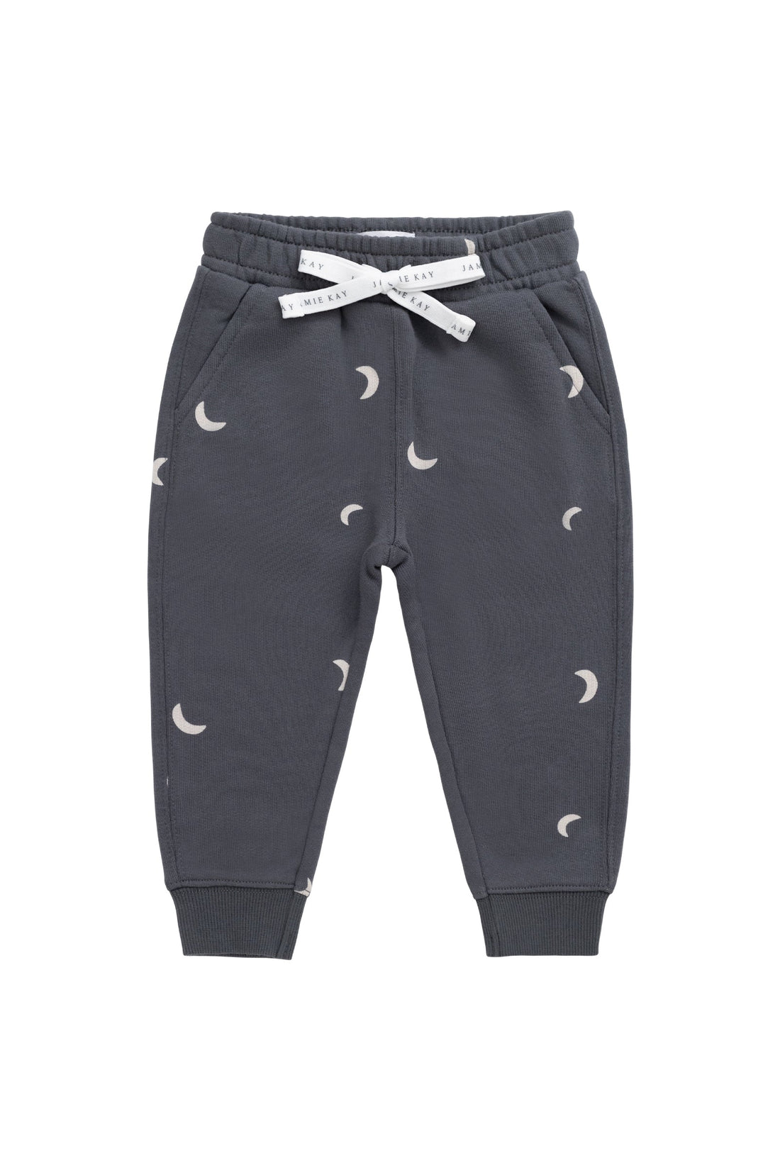 Organic Cotton Jalen Track Pant - Crescent Moon Icelandic Childrens Pant from Jamie Kay Australia