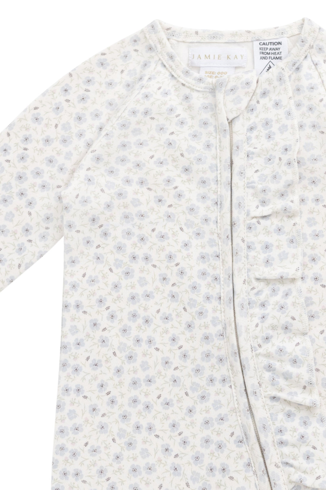 Organic Cotton Melanie Onepiece - Penelope Evening Haze Childrens Onepiece from Jamie Kay Australia