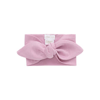 Organic Cotton Modal Lilian Headband - Dahlia Childrens Headband from Jamie Kay Australia
