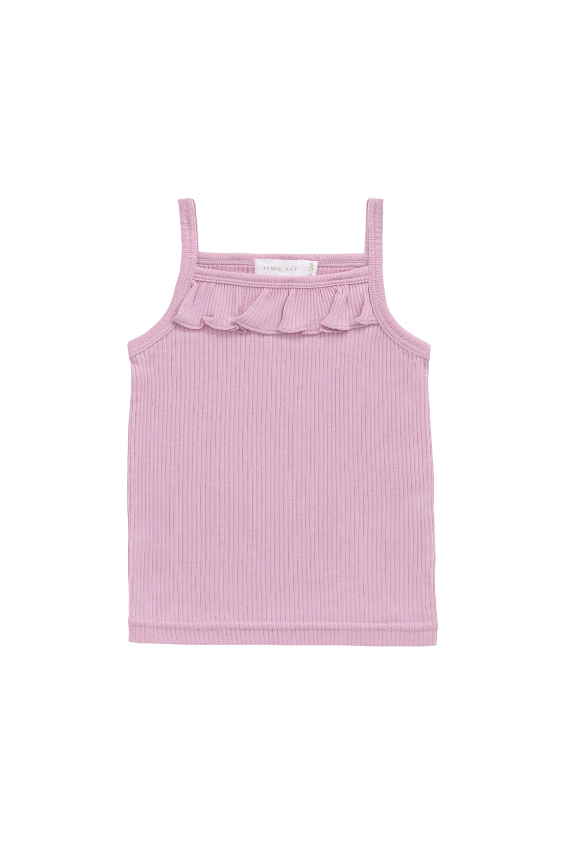 Organic Cotton Modal Vienna Singlet - Dahlia Childrens Singlet from Jamie Kay Australia