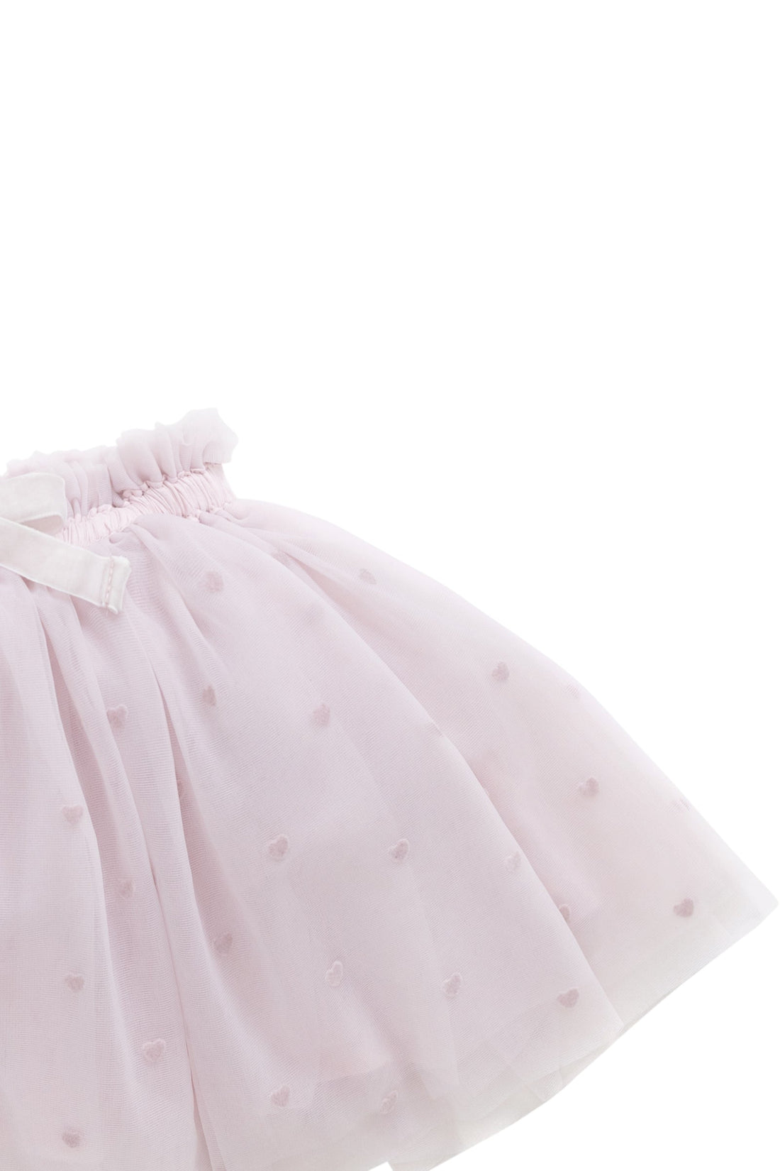 Lottie Skirt - Petite Heart Flocking Childrens Skirt from Jamie Kay Australia