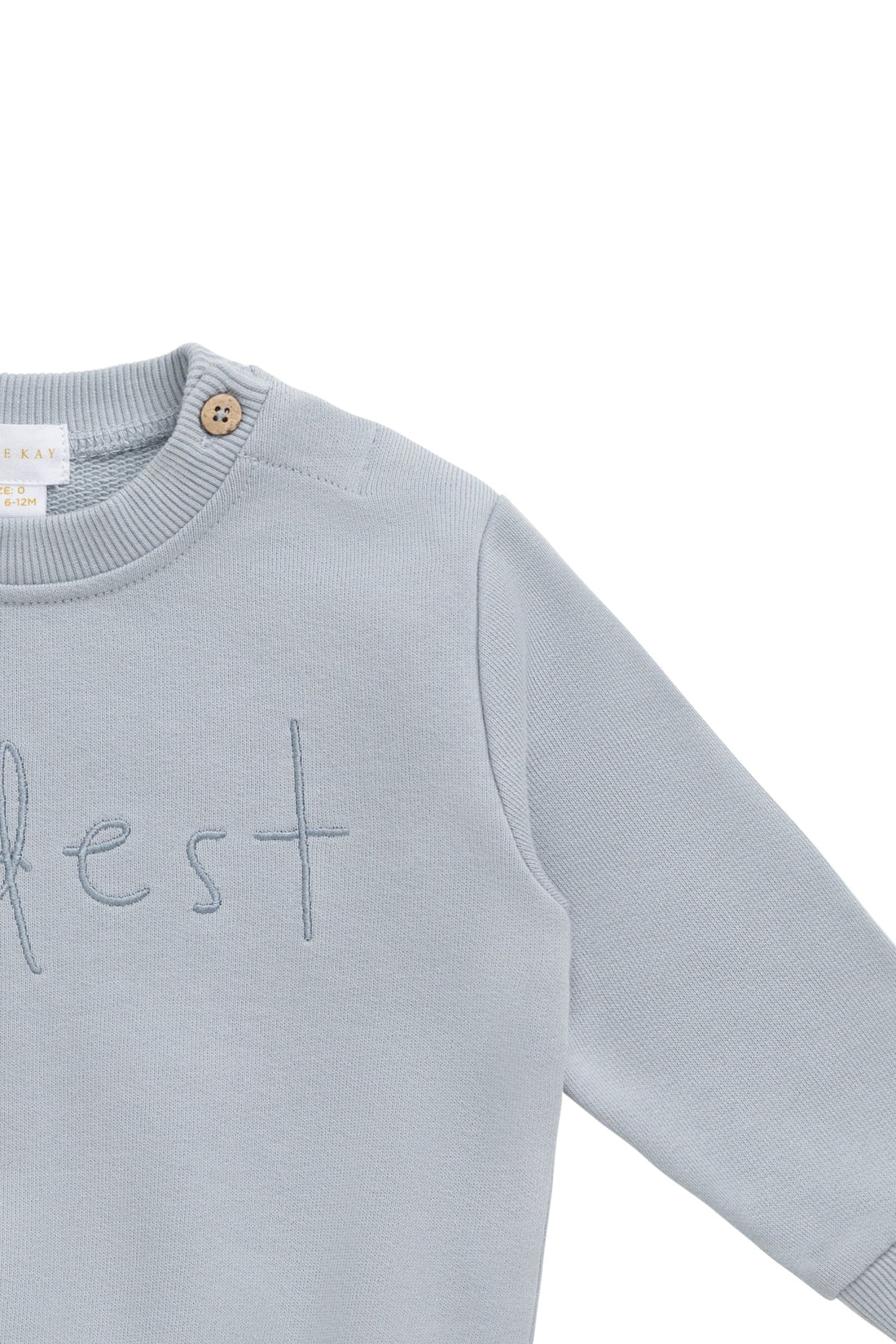 Organic Cotton Dominic Sweatshirt - Coast Wildest Childrens Top from Jamie Kay Australia