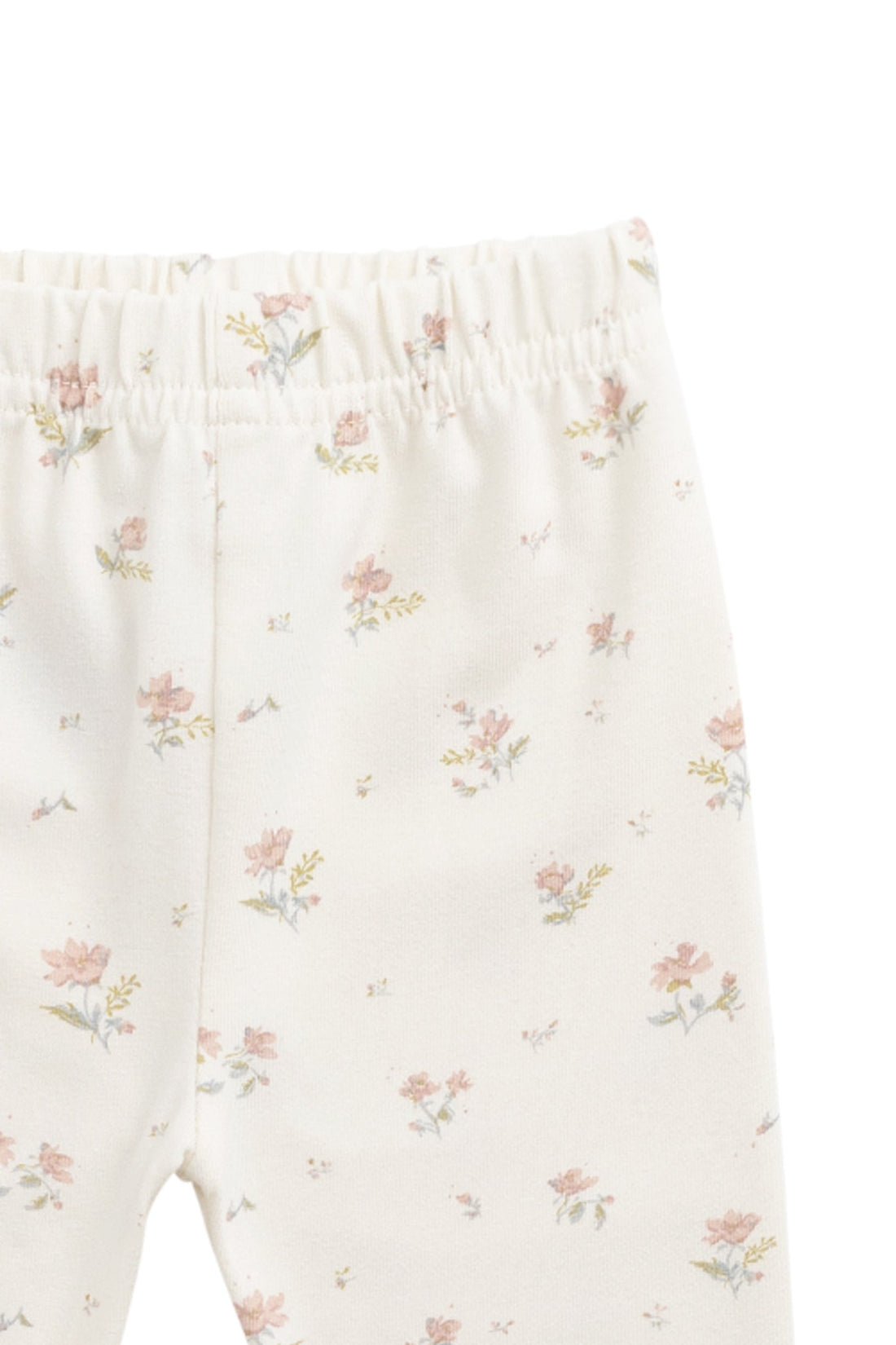 Organic Cotton Everyday Legging - Emilia Egret Childrens Legging from Jamie Kay Australia