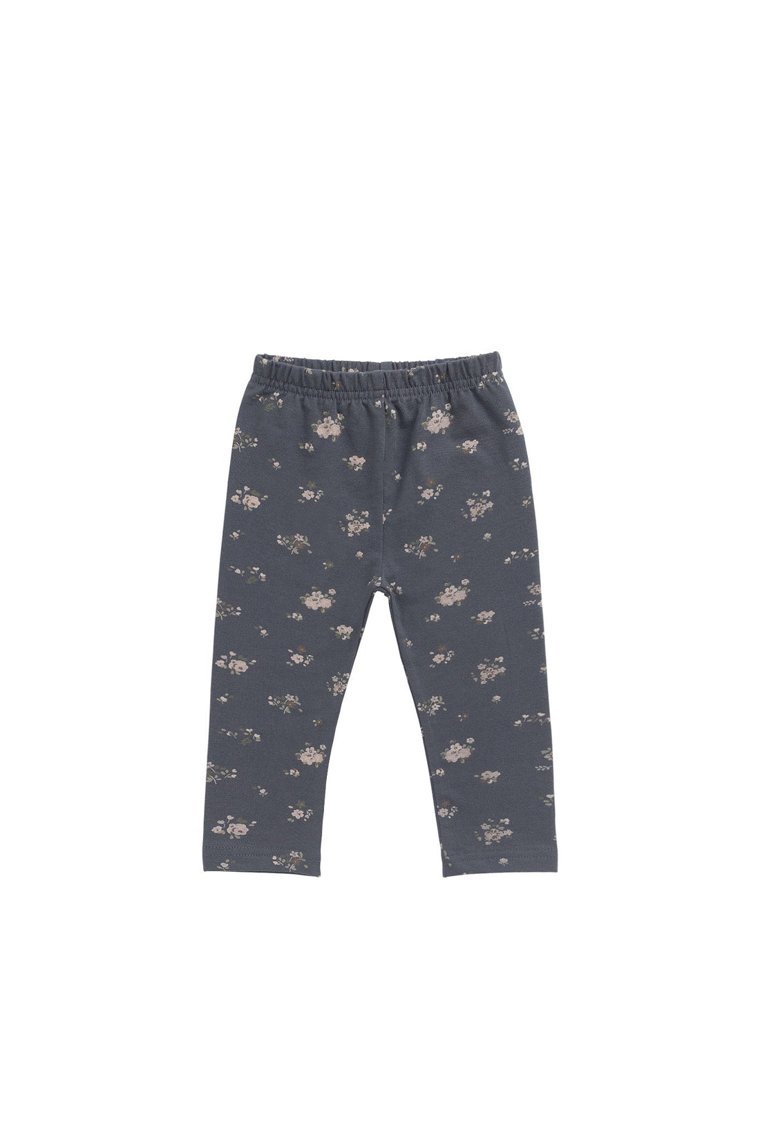 Organic Cotton Everyday Legging - Petite Fleur Lava Childrens Legging from Jamie Kay Australia
