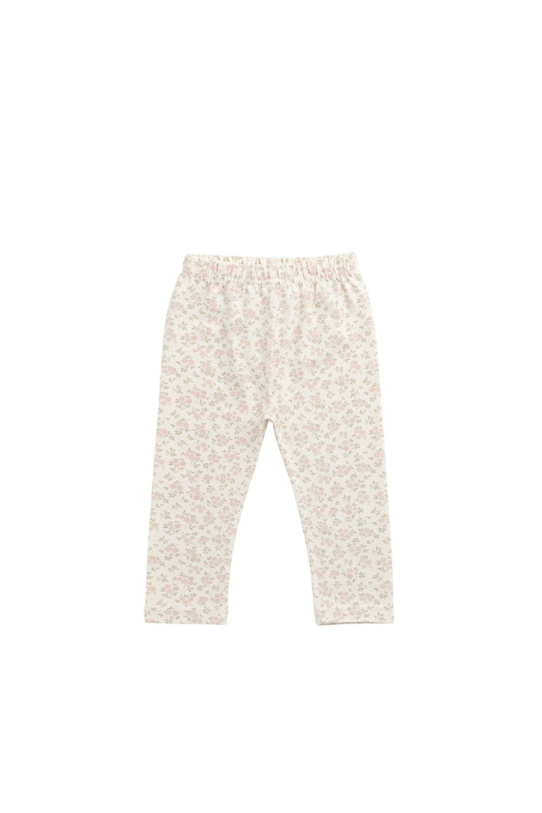 Organic Cotton Everyday Legging - Rosalie Field Mauve Childrens Legging from Jamie Kay Australia
