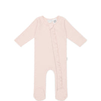 Organic Cotton Modal Melanie Onepiece - Morgan Pink Childrens Onepiece from Jamie Kay Australia