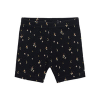 Organic Cotton Modal Elisa Bike Short - Dina Ebony Childrens Shorts from Jamie Kay Australia