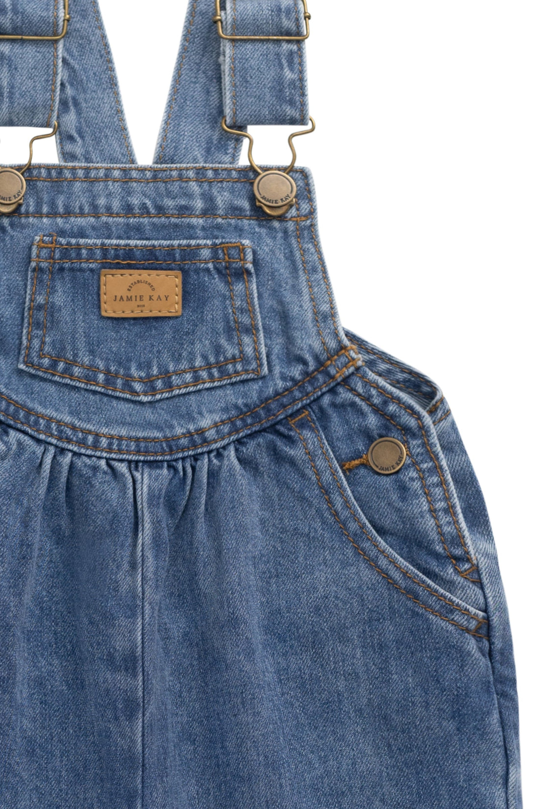 Cecil Overall - Vintage Denim Childrens Overall from Jamie Kay Australia