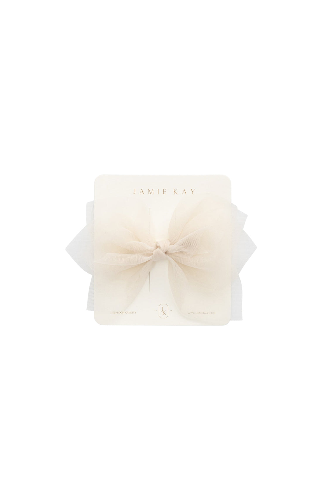 Fairy Bow - Blushed Rose Childrens Hair Bow from Jamie Kay Australia