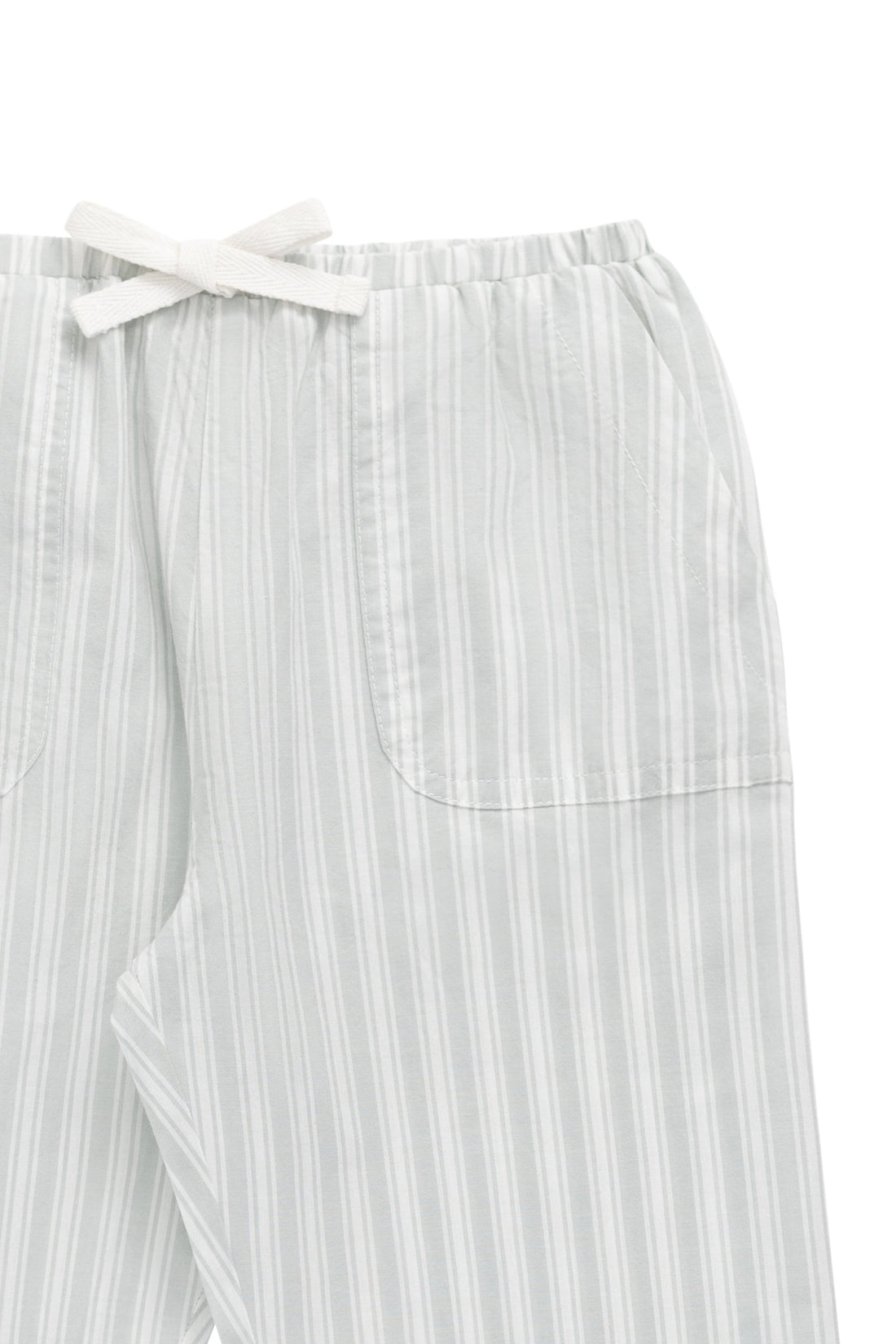 Organic Cotton Albie Pant - Variegated Stripe Shoreline Childrens Pant from Jamie Kay Australia