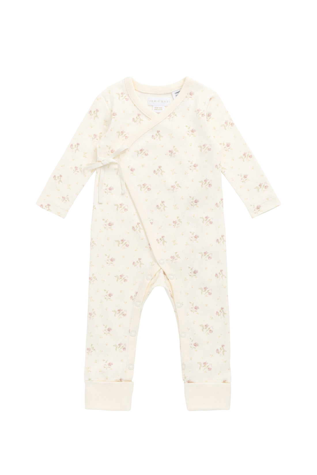 Organic Cotton Estelle Onepiece - Thelma Parchment Childrens Onepiece from Jamie Kay Australia