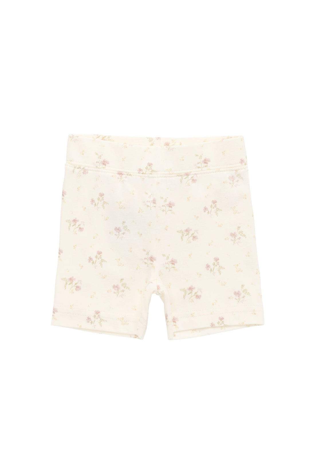 Organic Cotton Everyday Bike Short - Thelma Parchment Childrens Short from Jamie Kay Australia