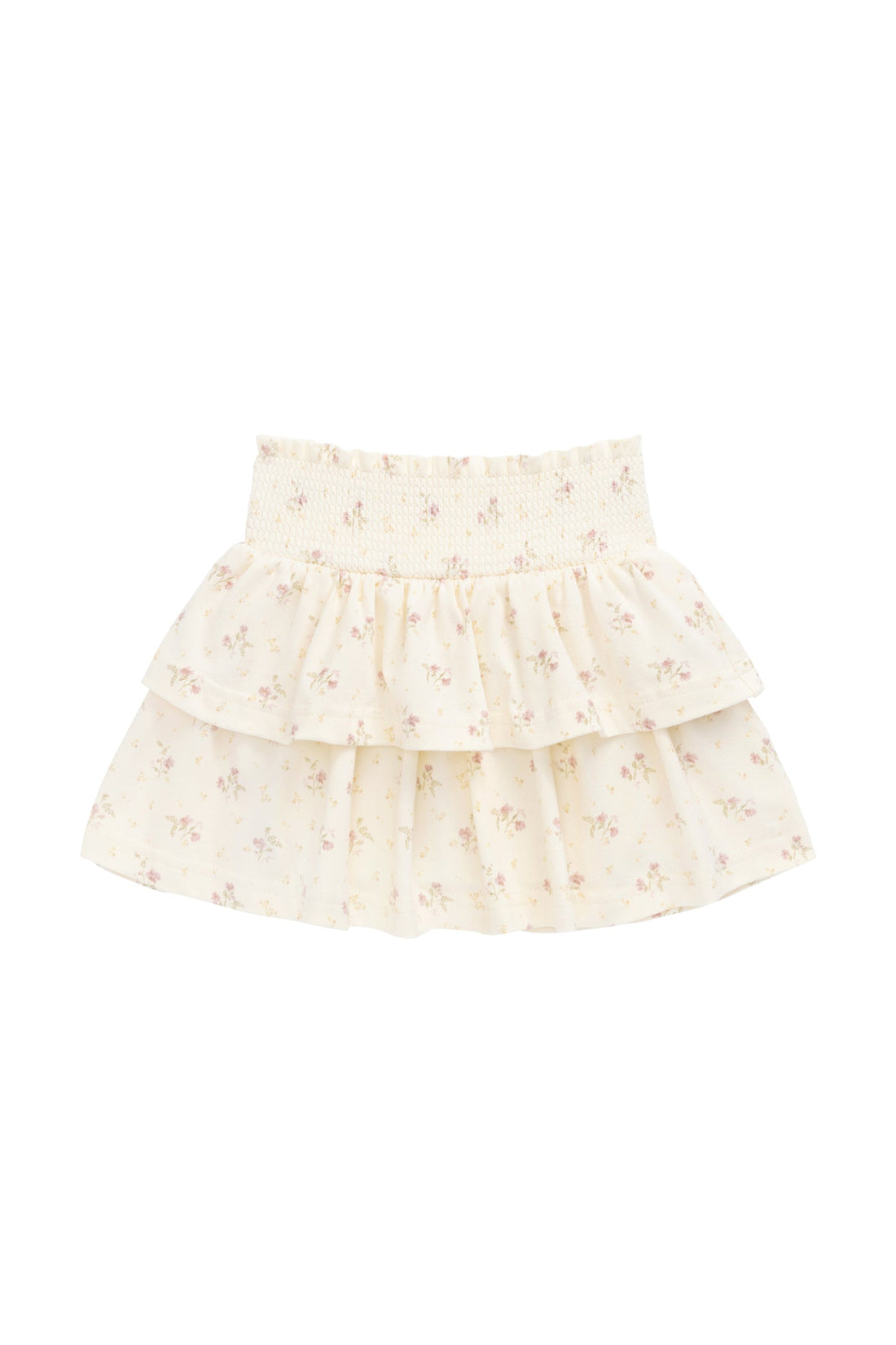Organic Cotton Ruby Skirt - Thelma Parchment Childrens Skirt from Jamie Kay Australia