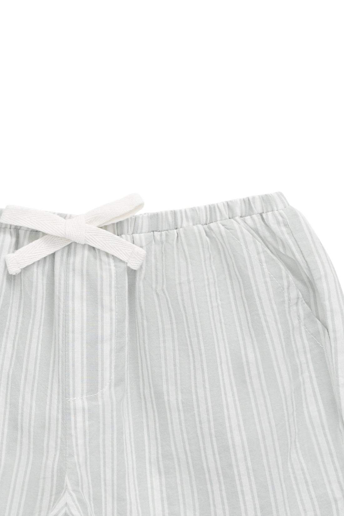 Organic Cotton Silas Short - Variegated Stripe Shoreline Childrens Short from Jamie Kay Australia