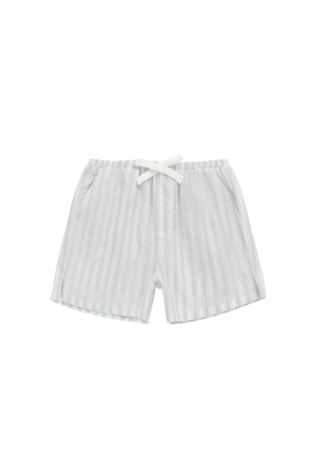 Organic Cotton Silas Short - Variegated Stripe Shoreline Childrens Short from Jamie Kay Australia