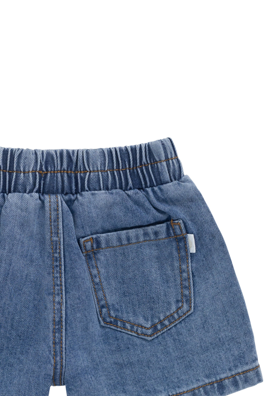 Reid Denim Short - Vintage Denim Childrens Short from Jamie Kay Australia
