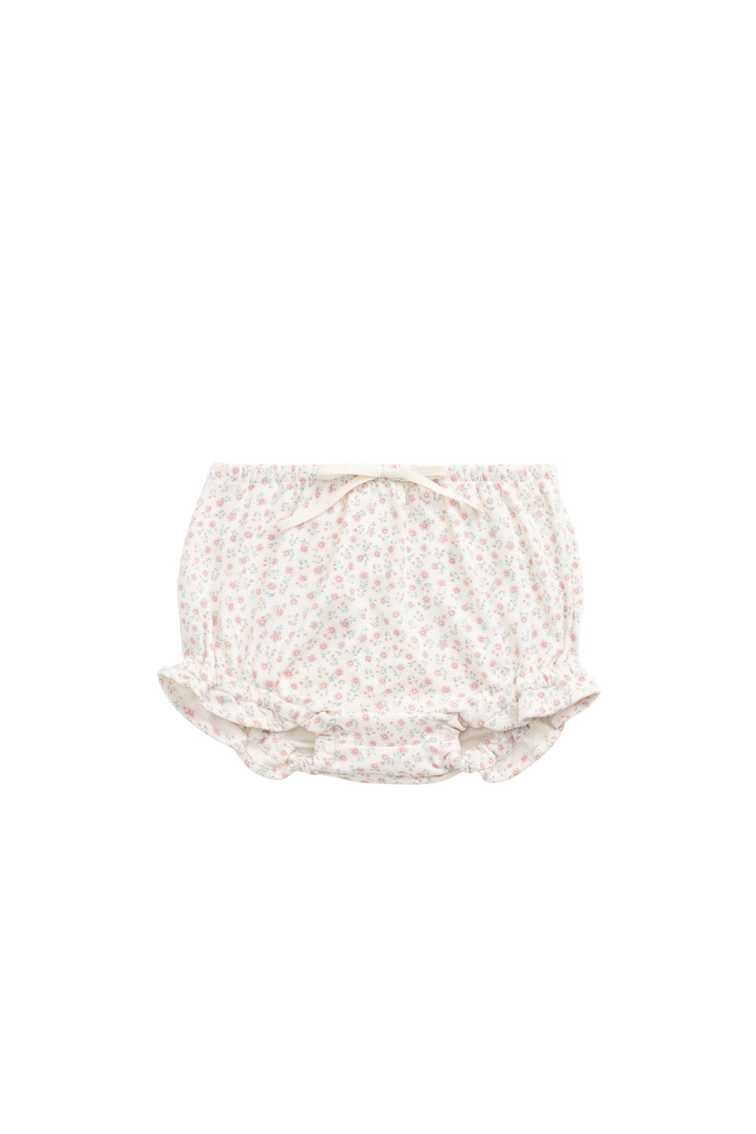Organic Cotton Frill Bloomer - Posy Garden Pink Childrens Bloomer from Jamie Kay Australia