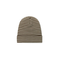 Organic Cotton Modal Marley Beanie - Bear/Cassava Childrens Hat from Jamie Kay Australia