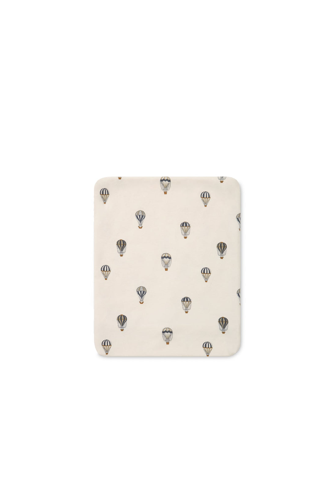 Organic Cotton Cot Sheet - Montgolfiere Cloud Childrens Accessories from Jamie Kay Australia