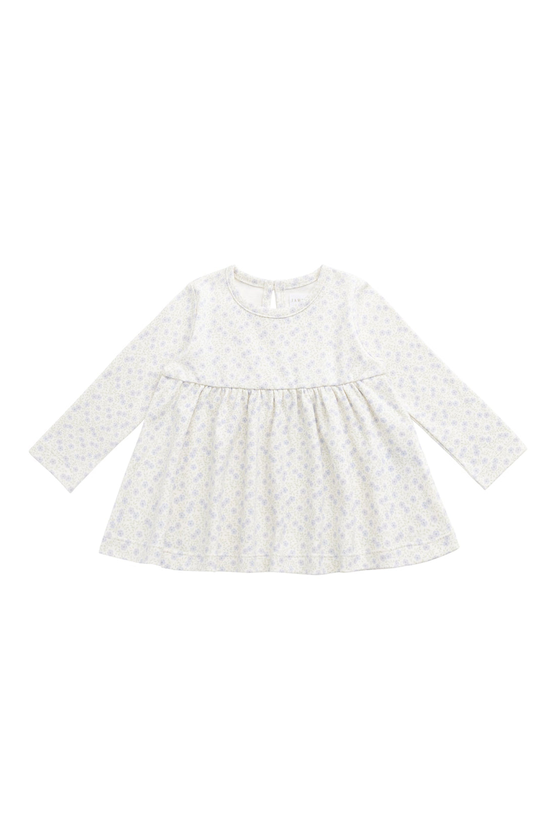 Organic Cotton Sage Top - Emmy Lilac Childrens Top from Jamie Kay Australia