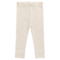 Organic Cotton Modal Everyday Legging - Oatmeal Marle Childrens Legging from Jamie Kay Australia